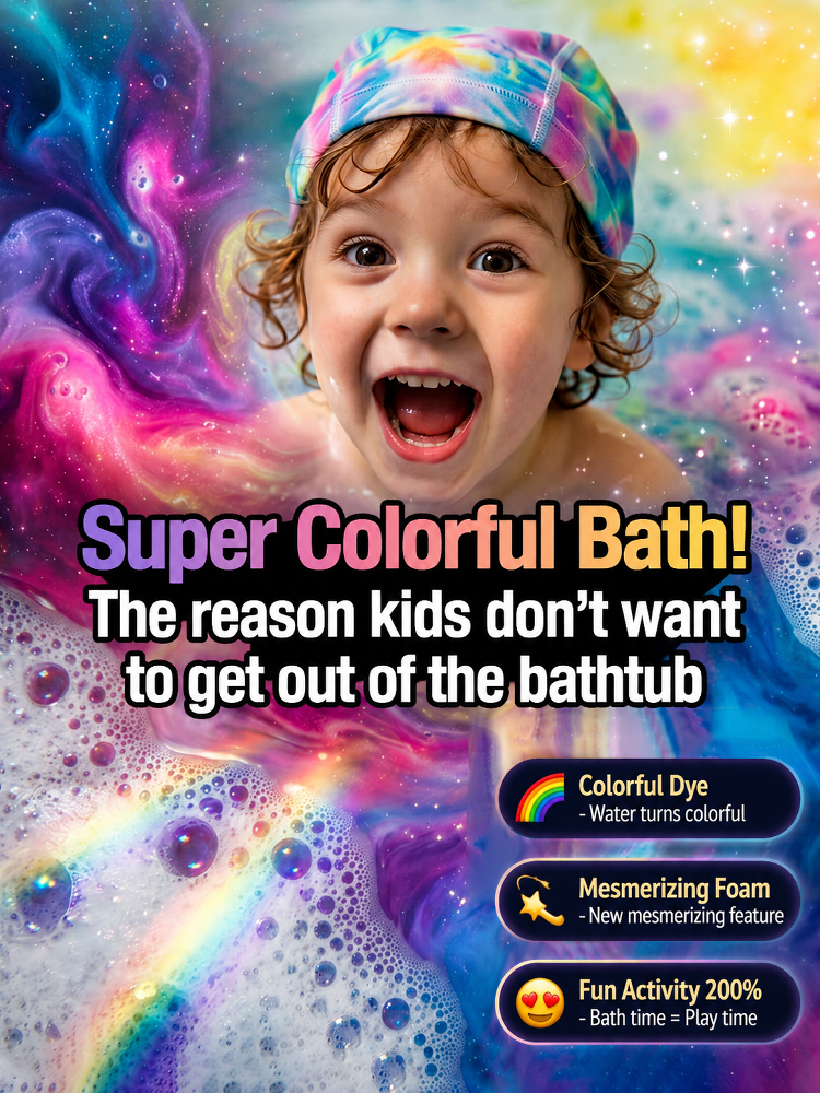 Safe Ingredients Kids' Bath Bomb Surprise Box