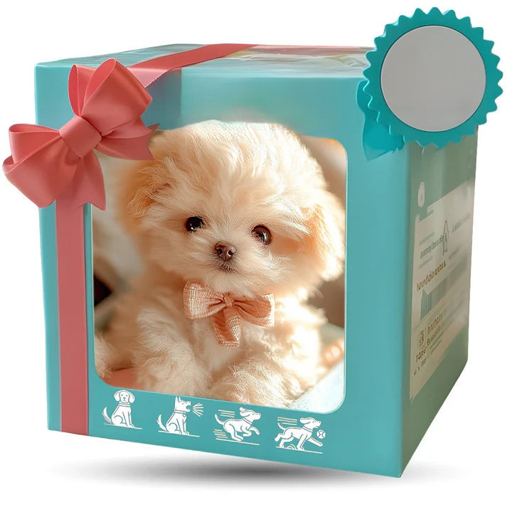 My Shorthair Puppy Plush Companion Toy