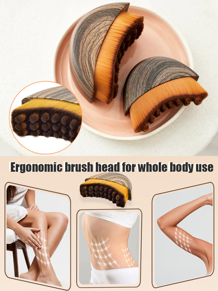 Customized Facial Contour Massage Brush Based On Century-old Lymphatic Principle