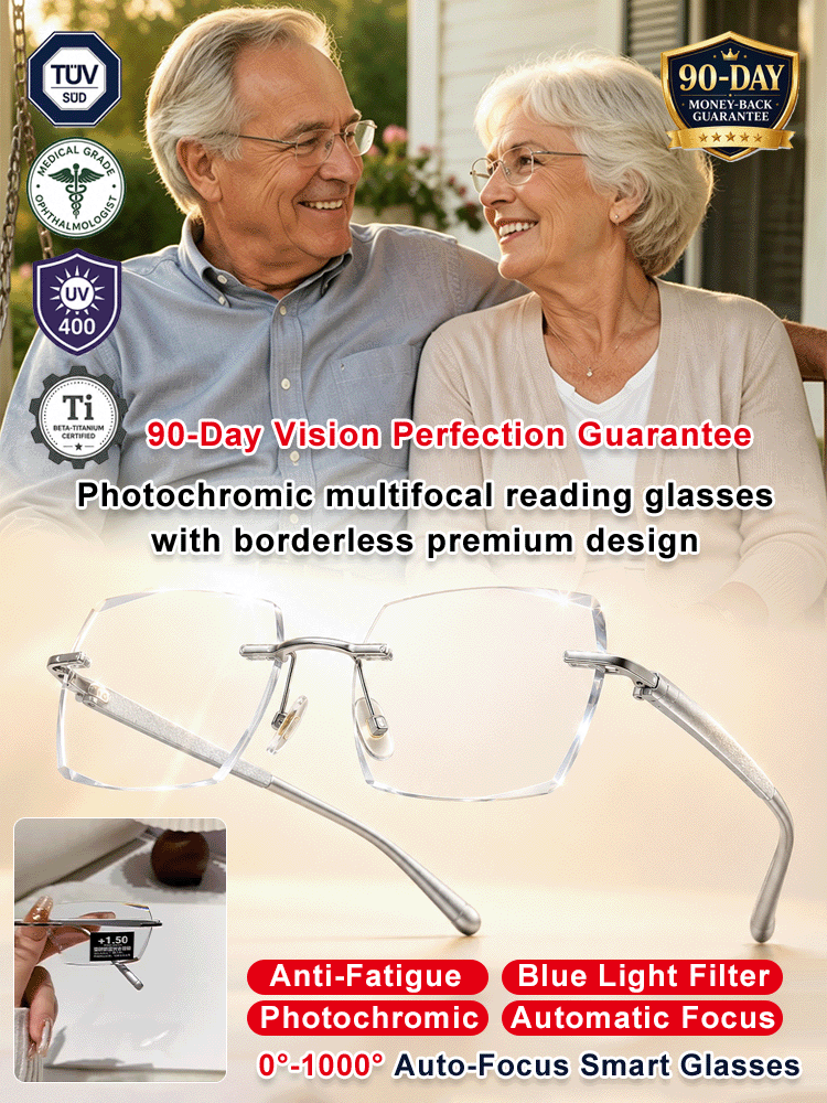 【Designer Collaboration】Smart Zoom and Color-Changing Stargazer Reading Glasses