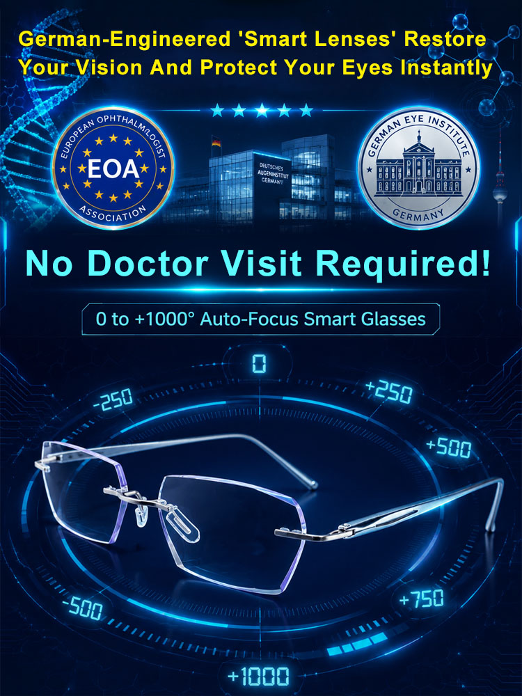 【Designer Collaboration】Smart Zoom and Color-Changing Stargazer Reading Glasses