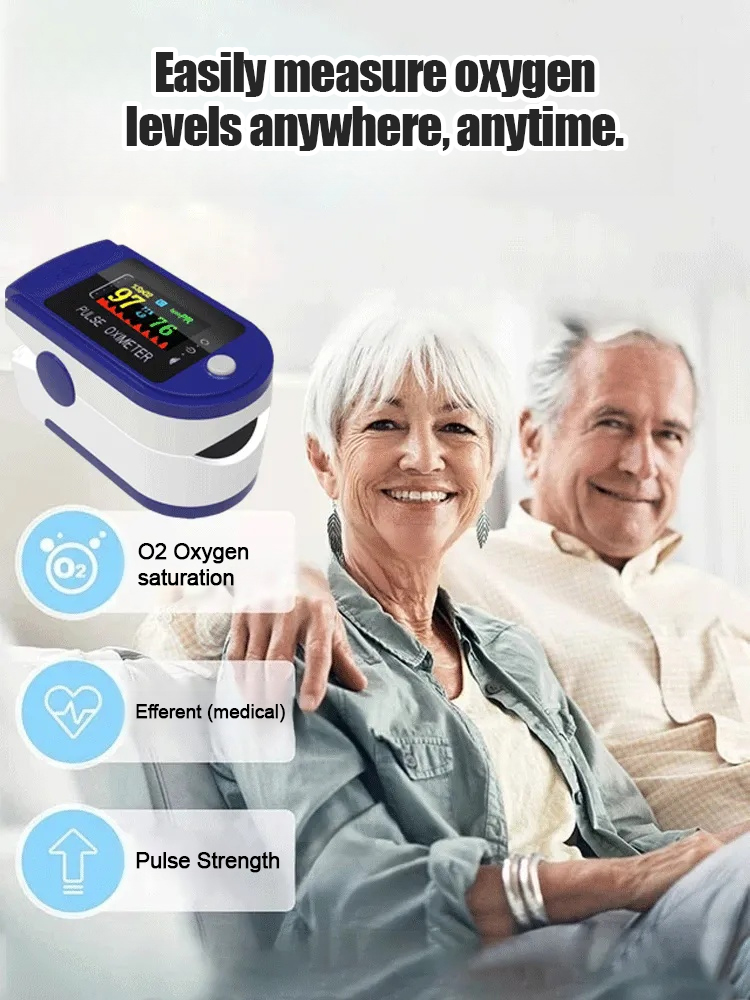 Fingertip Blood Oxygen Monitor For Blood Sugar Measurement