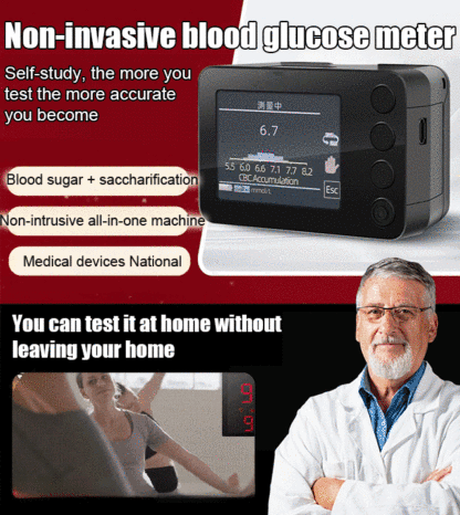 Medical blood oxygen detectorSimultaneously measure blood glucose, blood oxygen, and blood pressure!