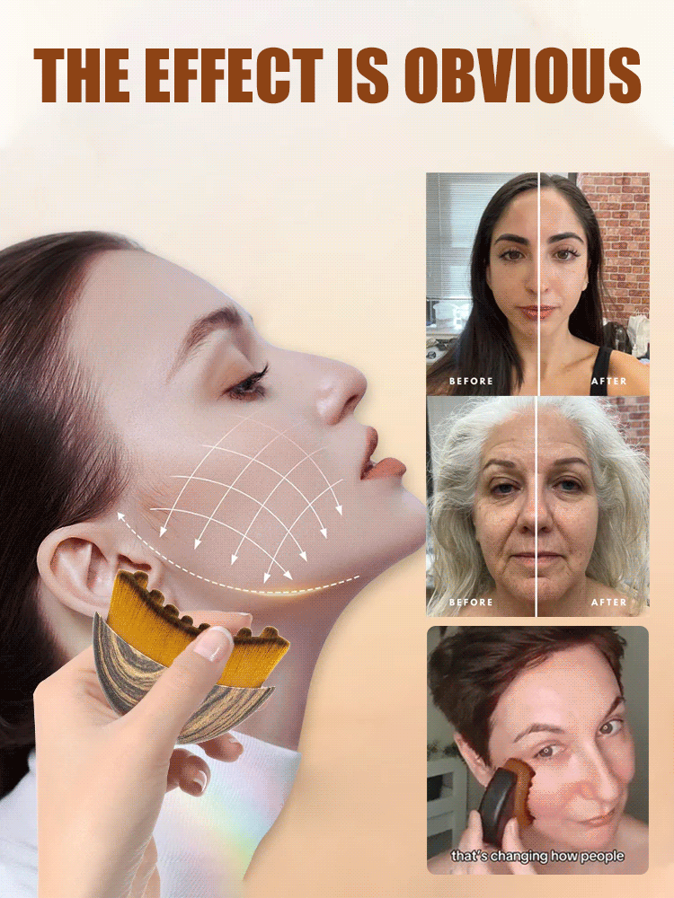 Customized Facial Contour Massage Brush Based On Century-old Lymphatic Principle