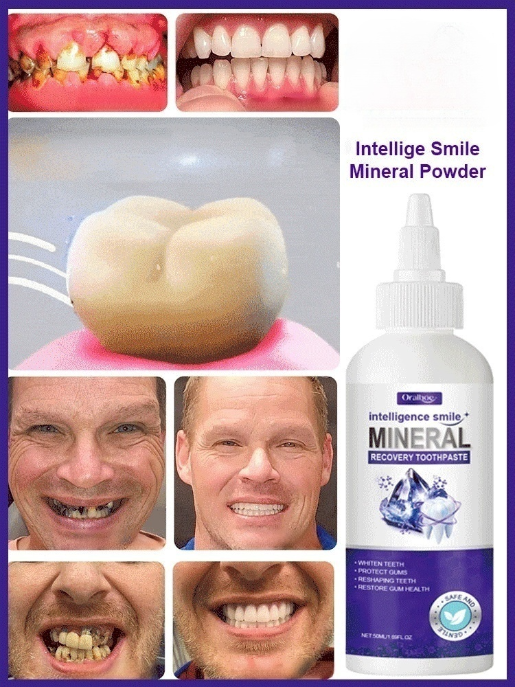 [Professional dentist recommended] Whitening + repair + gum protection triple effect toothpaste