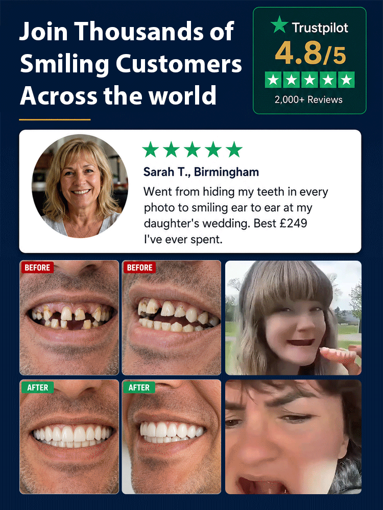 DIYCOS Fake Teeth Decoration for Stage Makeup Halloween Props