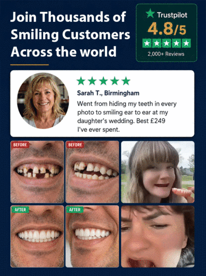DIYCOS Fake Teeth Decoration for Stage Makeup Halloween Props
