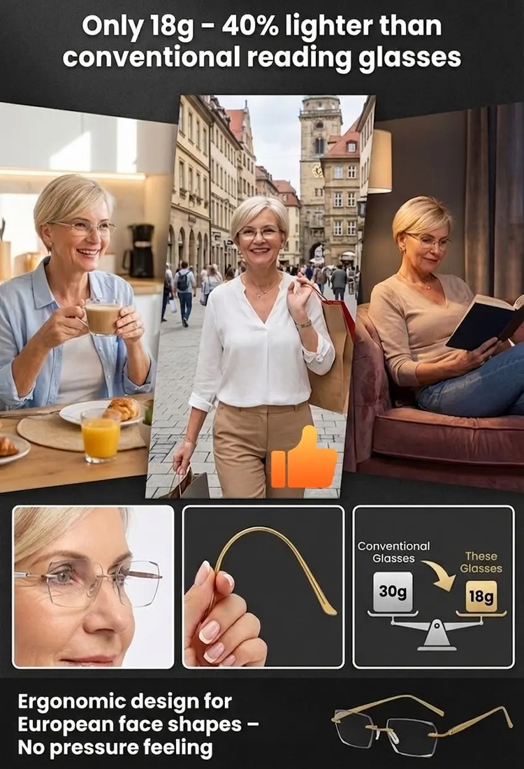 No Eye Test! Jena Optics Smart Photochromic Glasses