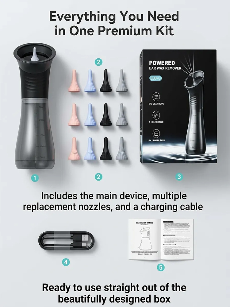 Portable Manual Ear Irrigator