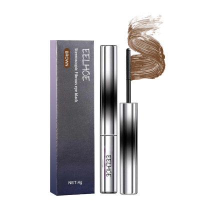 24H Anti-Smudge 3D Fiber Mascara - Volumizing & Lengthening
