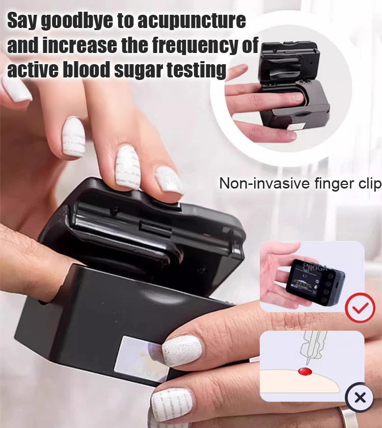Medical blood oxygen detectorSimultaneously measure blood glucose, blood oxygen, and blood pressure!