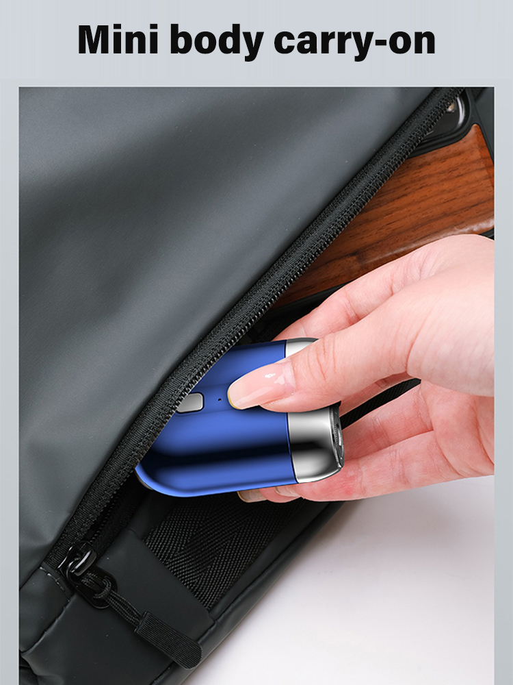 【Authentic Guarantee】Compact Dual-Head Portable Men’s Electric Shaver