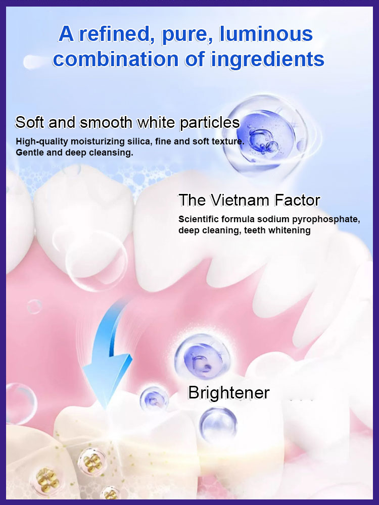 [Professional dentist recommended] Whitening + repair + gum protection triple effect toothpaste