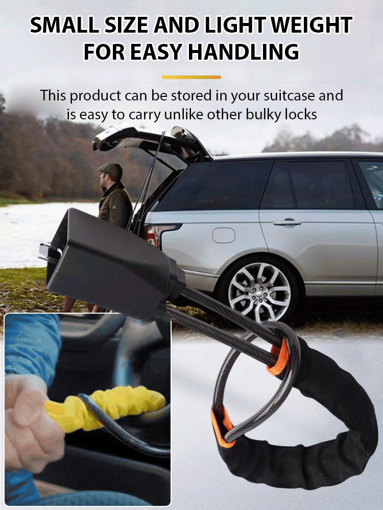Car Steering Wheel Lock Rope