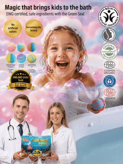 Safe Ingredients Kids' Bath Bomb Surprise Box