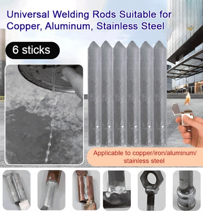 Universal Low Temperature Easy Melt Stainless Steel Welding Rods 