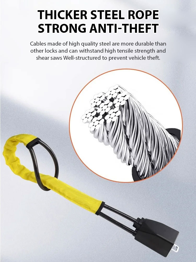 Car Steering Wheel Lock Rope