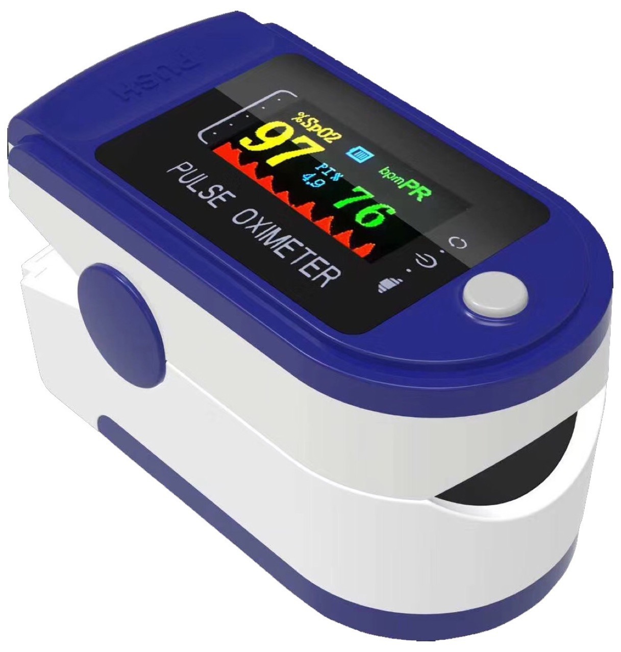 Fingertip Blood Oxygen Monitor For Blood Sugar Measurement