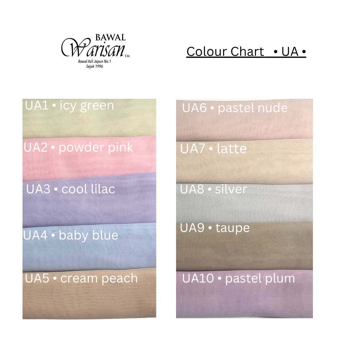 Bawal Warisan Mickey Baby Kuntum