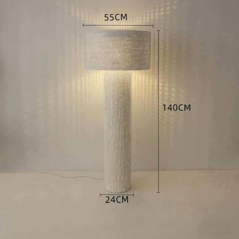 [Crystal Hotel]フロアライト 照明  おしゃれ アイアン フロアスタンド  北欧 シンプル  リビング 寝室 書斎  LED リング型