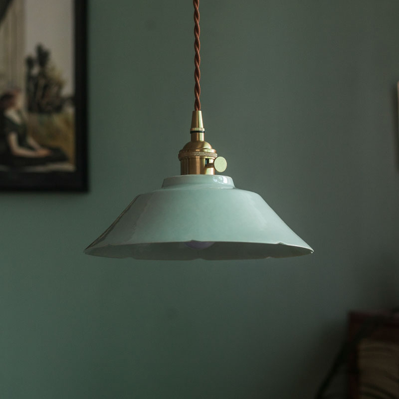 ペンダントライト 北欧 ダイニング 磁器 陶器 アイアン 金属 おしゃれ 1灯 口金E26 LED対応 モダン シンプル 照明 天井照明 シェードランプ 玄関 リビング 寝室 洗面所 居間用 キッチン 簡単取付 引掛けシーリング おしゃれ ダクトレール