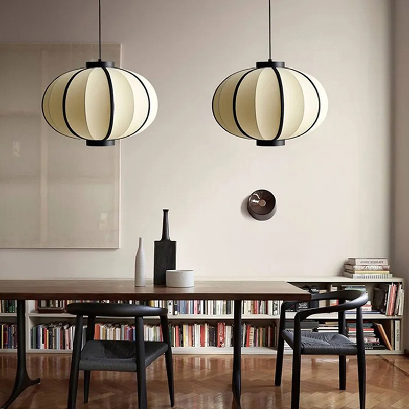 ペンダントライト 和風 おしゃれ ダイニング 布 スチール おしゃれ 1灯 口金E26 LED対応 モダン シンプル 照明 天井照明 シェードランプ 玄関 リビング 寝室 洗面所 居間用 キッチン 簡単取付 引掛けシーリング ダクトレール