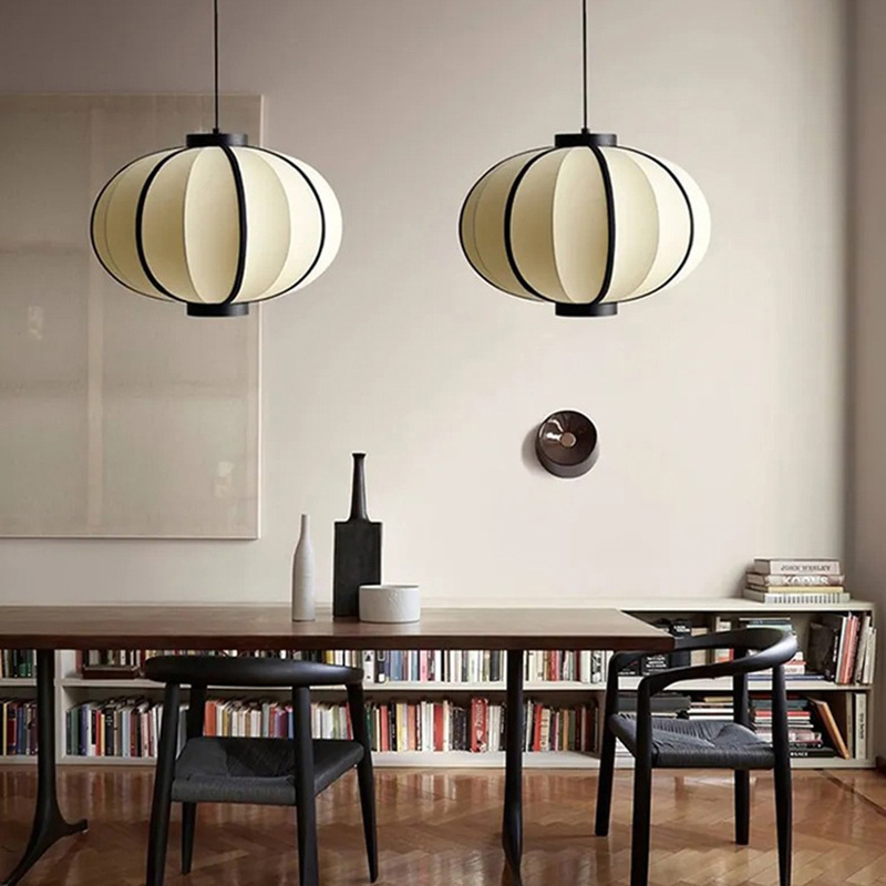 ペンダントライト 和風 おしゃれ ダイニング 布 スチール おしゃれ 1灯 口金E26 LED対応 モダン シンプル 照明 天井照明 シェードランプ 玄関 リビング 寝室 洗面所 居間用 キッチン 簡単取付 引掛けシーリング ダクトレール
