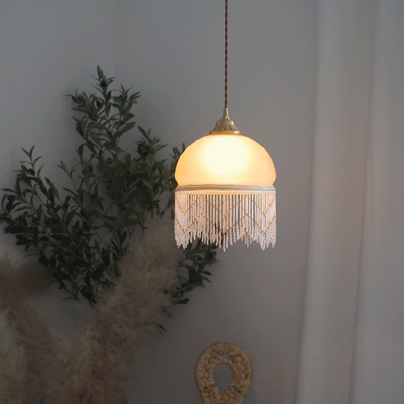 ペンダントライト ダイニング 北欧 ガラス 1灯 E26 led モダン シンプル レトロ デザイン 天井照明 シェードランプ ライト 玄関