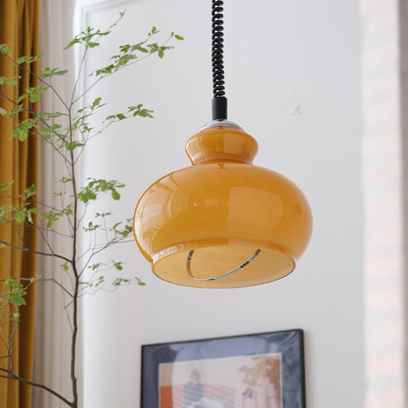 【レビュー特典】ペンダントライト おしゃれ ガラス レトロ 1灯 吊下げ灯 天井照明 間接照明 北欧 LED電球 洋風 キッチン 照明器具 トイレ 階段 引掛シーリング ダクトレール 電気 モダン シンプル かわいい リビング ダイニング インテリア照明 食卓 和室 癒やし 省エネ