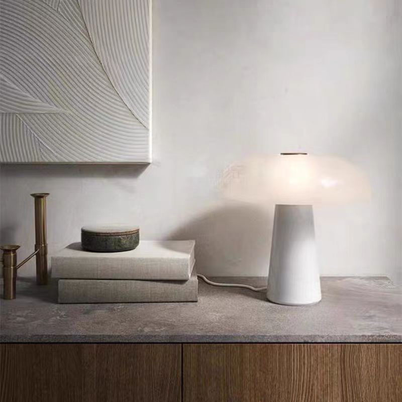 Crystal Hotel テーブルライト おしゃれ 天然大理石 マーブル ガラス ベッドライト 寝室 LED対応 間接照明 ホテル インテリア