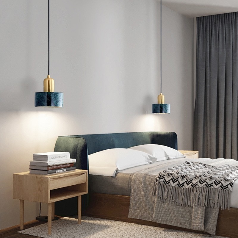 ペンダントライト 大理石 天然の石 ダイニング レトロで和モダンな吊り下げ照明