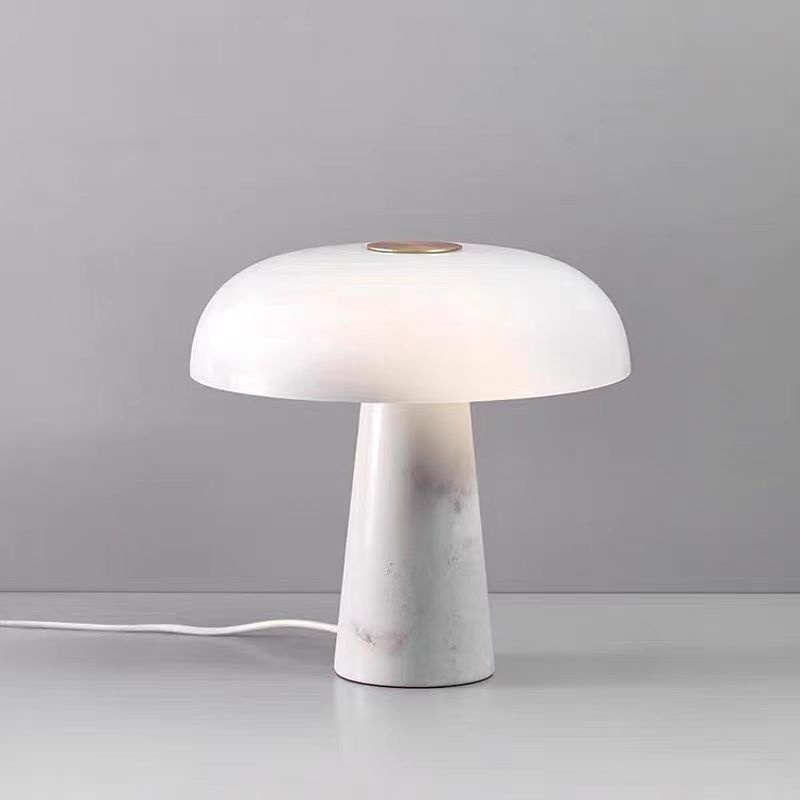 Crystal Hotel テーブルライト おしゃれ 天然大理石 マーブル ガラス ベッドライト 寝室 LED対応 間接照明 ホテル インテリア