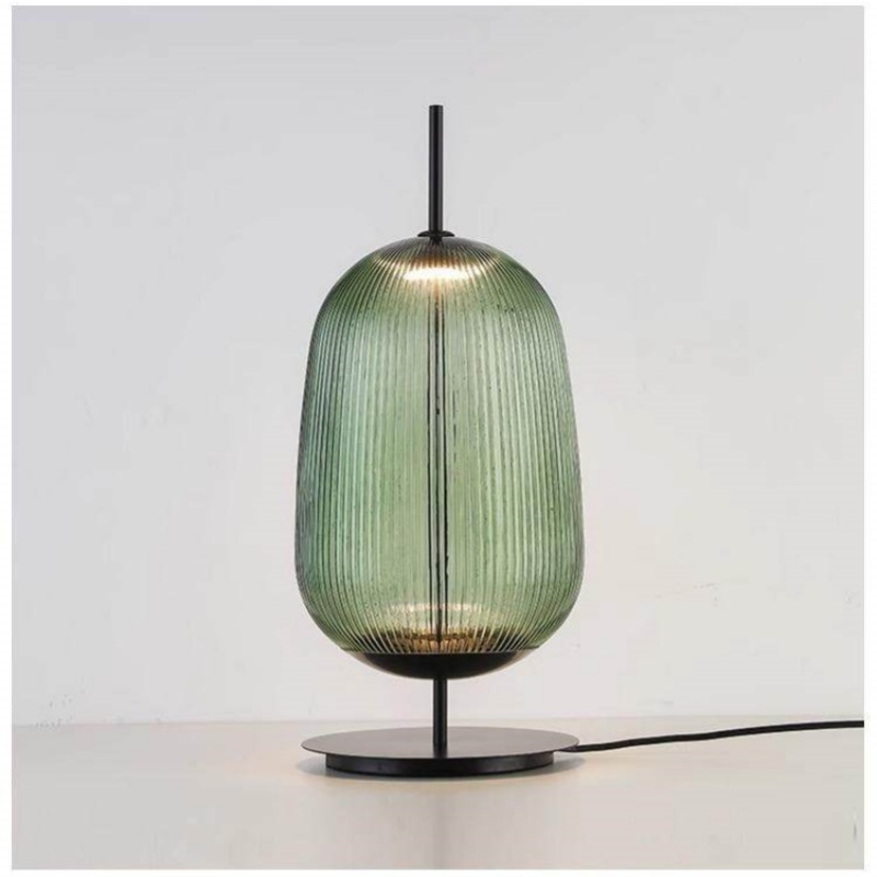 Crystal Hotel テーブルライト おしゃれ ガラス アイアン ベッドライト 寝室 LED対応 間接照明 ホテル インテリア