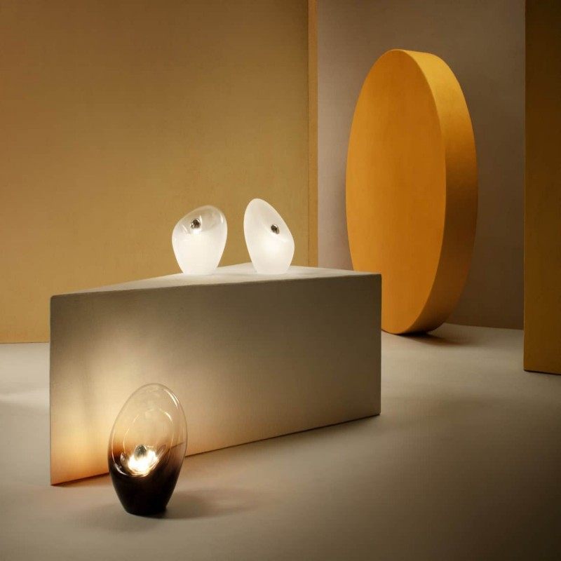 Crystal Hotel テーブルライト おしゃれ ガラス アイアン ベッドライト 寝室 LED対応 間接照明 ホテル インテリア