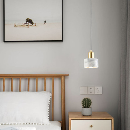 ペンダントライト 大理石 天然の石 ダイニング レトロで和モダンな吊り下げ照明