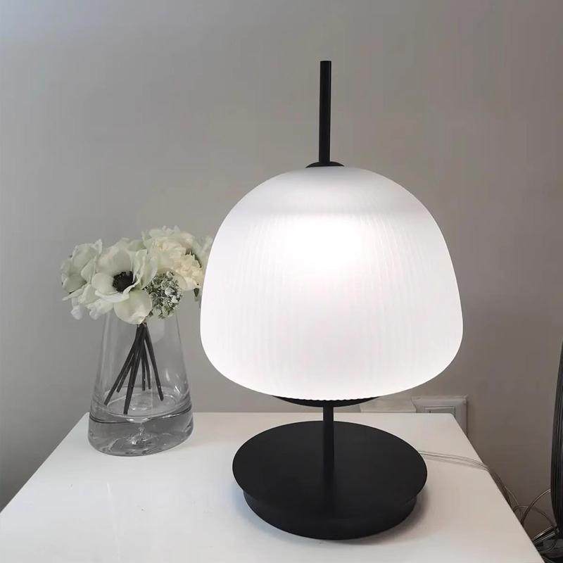 Crystal Hotel テーブルライト おしゃれ ガラス アイアン ベッドライト 寝室 LED対応 間接照明 ホテル インテリア