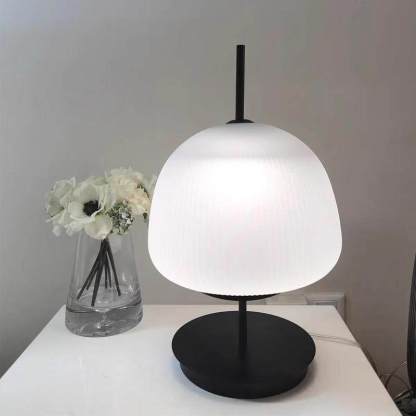 Crystal Hotel テーブルライト おしゃれ ガラス アイアン ベッドライト 寝室 LED対応 間接照明 ホテル インテリア