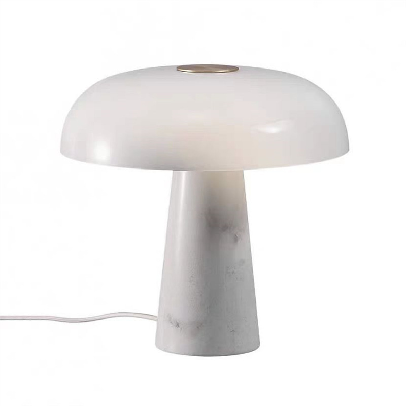 Crystal Hotel テーブルライト おしゃれ 天然大理石 マーブル ガラス ベッドライト 寝室 LED対応 間接照明 ホテル インテリア