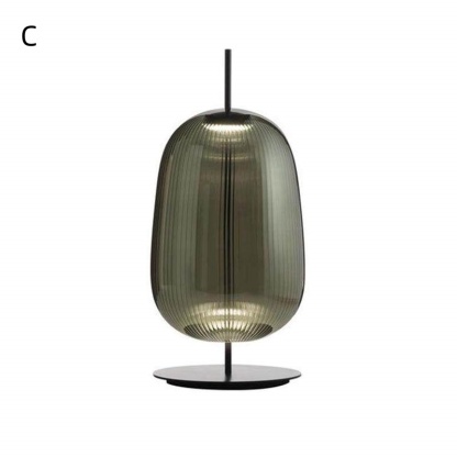 Crystal Hotel テーブルライト おしゃれ ガラス アイアン ベッドライト 寝室 LED対応 間接照明 ホテル インテリア