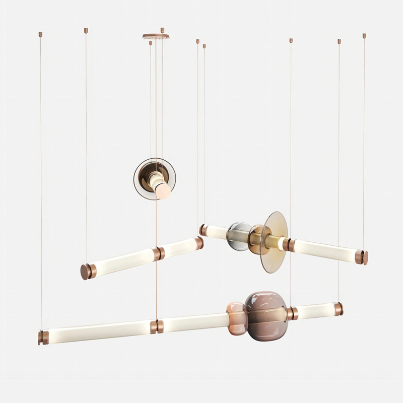 Crystal Hotel ペンダントライト ガラス ダイニング おしゃれ LED光源内蔵