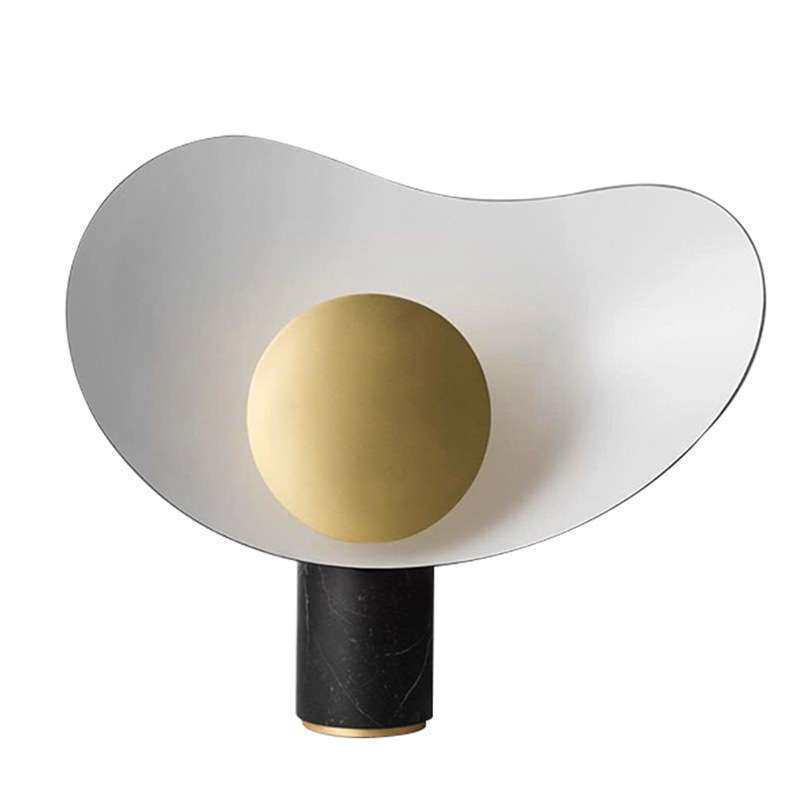 Crystal Hotel テーブルライト おしゃれ 天然大理石 マーブル ベッドライト 寝室 LED対応 間接照明 ホテル インテリア