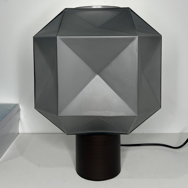 Crystal Hotel テーブルライト おしゃれ ガラス アイアン ベッドライト 寝室 LED対応 間接照明 ホテル インテリア