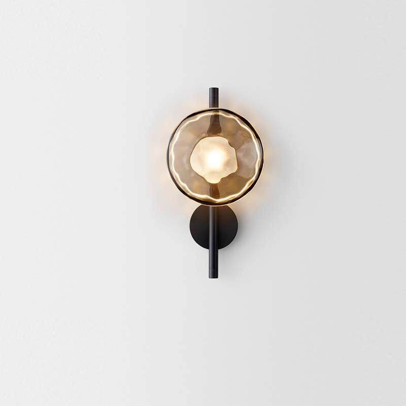 Crystal Hotel ウォールライト ブラケットライト ガラス インテリア アイアン おしゃれ LED光源内蔵 電球色