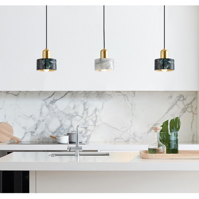 ペンダントライト 大理石 天然の石 ダイニング レトロで和モダンな吊り下げ照明