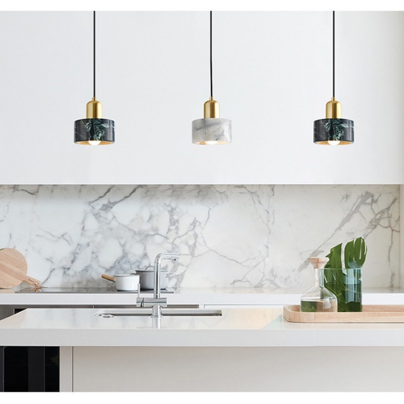 ペンダントライト 大理石 天然の石 ダイニング レトロで和モダンな吊り下げ照明
