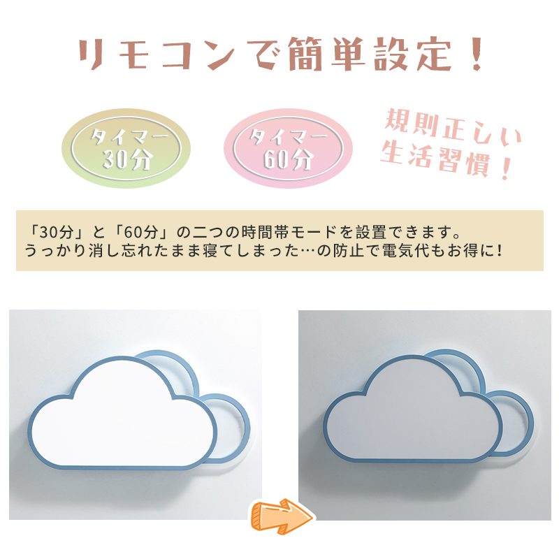 シーリングライト LED モチーフ 照明器具 おしゃれ 天井照明 リビング 照明 6畳 8畳 10畳 12畳 調光 調色 北欧 省エネ 雲 可愛い 子供部屋 幼稚園 保育園 和室 安い 室内 工事不要 明るい カフェ リビング 居間 ダイニング