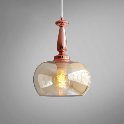 ペンダントライト 北欧 ガラス アイアン ダイニング おしゃれ 1灯 口金E26 LED対応 アイアン 金属 モダン シンプル デザイン 照明 天井照明 ライト 玄関 リビング 寝室 洗面所 居間 キッチン ダクトレール 引掛けシーリング 北欧