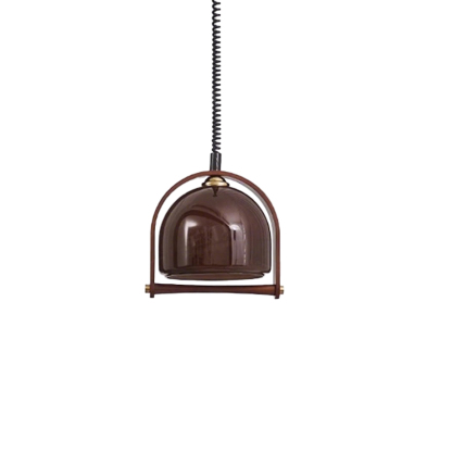 ペンダントライト おしゃれ ガラス レトロ 木 1灯 吊下げ灯 天井照明 間接照明 北欧 LED電球 洋風 キッチン 照明器具 トイレ 階段 引掛シーリング ダクトレール 電気 モダン シンプル かわいい リビング ダイニング インテリア照明 食卓 和室 癒やし 省エネ