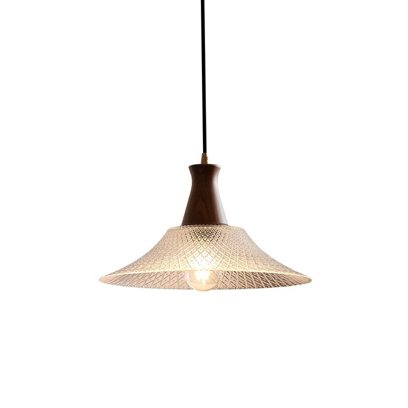 ペンダントライト おしゃれ ガラス 木 レトロ 1灯 吊下げ灯 天井照明 間接照明 北欧 LED電球 洋風 キッチン 照明器具 トイレ 階段 引掛シーリング ダクトレール 電気 モダン シンプル  リビング ダイニング インテリア照明 食卓 和室 癒やし 省エネ