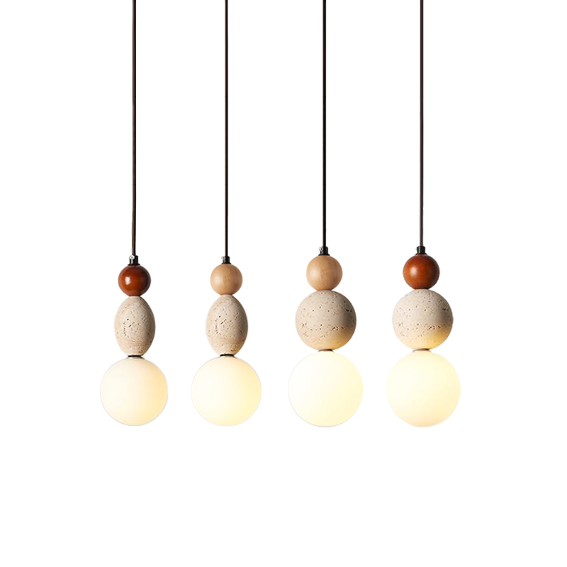 ペンダントライト 北欧 ダイニング 木 黄洞石 おしゃれ 1灯 口金E26 LED対応 モダン シンプル デザイン 照明 天井照明 シェードランプ ライト 玄関 リビング 寝室 洗面所 居間用 キッチン 簡単取付 引掛けシーリング おしゃれ ダクトレール